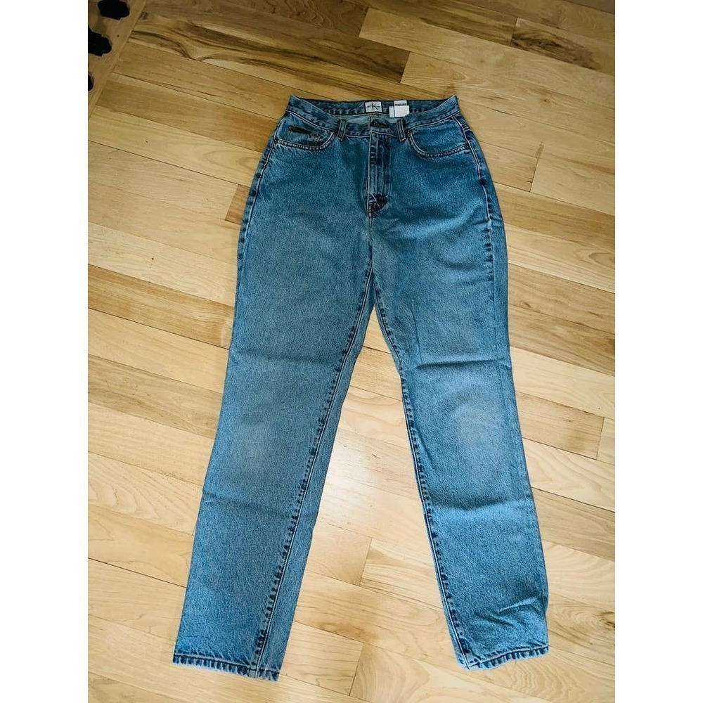 Calvin Klein Blue Straight Leg Jeans